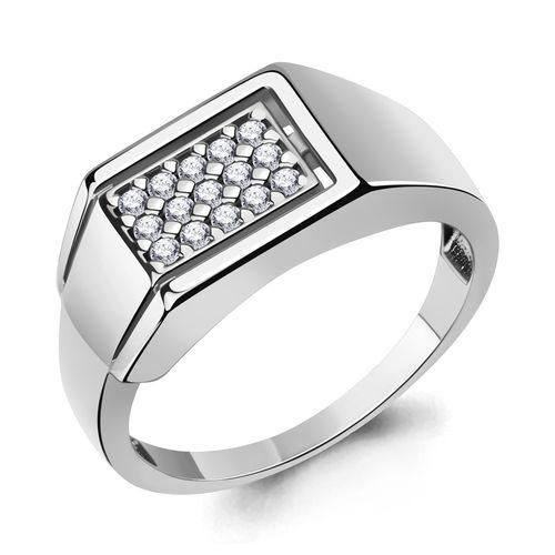 Кольцо печатка Aquamarine, серебро 925 проба, вставка фианит (Aquamarine, Россия) — от 216.99 руб. в сети магазинов 7 карат забронировать в магазине Кольцо печатка Aquamarine, серебро 925 проба, вставка фианит