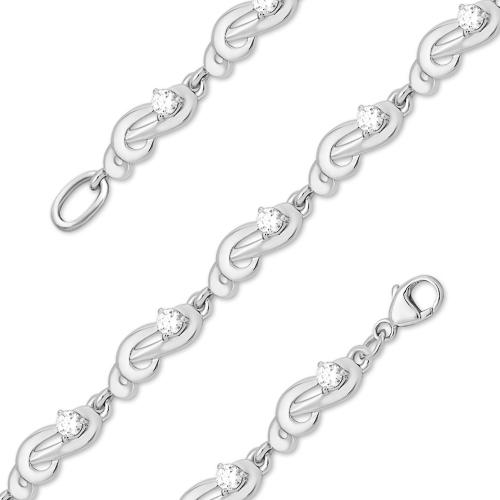 Браслет ролекс Efremov, серебро 925 проба, вставка фианит (Efremov, Россия) — от 163.34 руб. в сети магазинов 7 карат забронировать в магазине Браслет ролекс Efremov, серебро 925 проба, вставка фианит