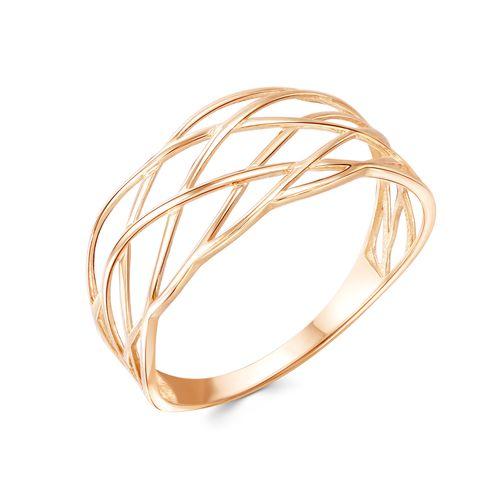 Кольцо декоративное ZOLOTYE UZORY, красное золото 585 проба (ZOLOTYE UZORY, Россия) — от 690.00 руб. в сети магазинов 7 карат забронировать в магазине Кольцо декоративное ZOLOTYE UZORY, красное золото 585 проба