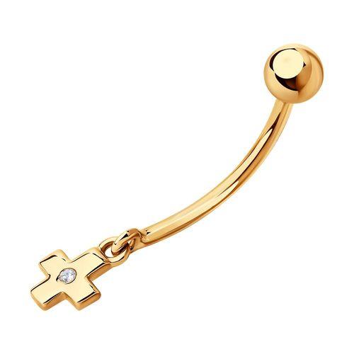 Пирсинг SOKOLOV, красное золото 585 проба (SOKOLOV, Россия) — от 487.08 руб. в сети магазинов 7 карат забронировать в магазине Пирсинг SOKOLOV, красное золото 585 проба