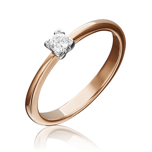 Кольцо помолвочное Platina Jewelry, красное золото 585 проба, вставка фианит (Platina Jewelry, Россия) — от 1013.14 руб. в сети магазинов 7 карат забронировать в магазине Кольцо помолвочное Platina Jewelry, красное золото 585 проба, вставка фианит