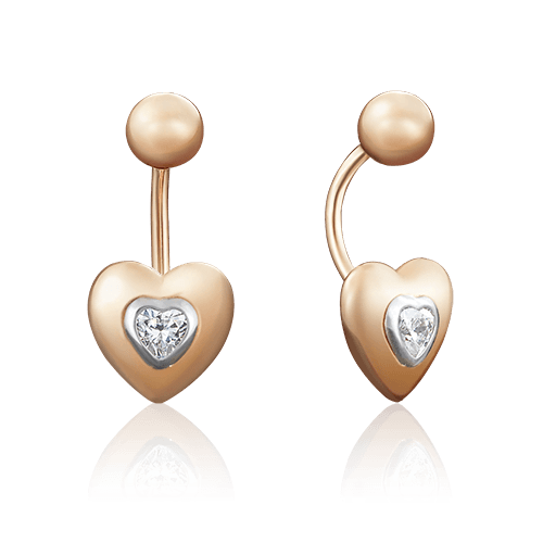 Пирсинг Platina Jewelry, красное золото 585 проба (Platina Jewelry, Россия) — от 783.84 руб. в сети магазинов 7 карат забронировать в магазине Пирсинг Platina Jewelry, красное золото 585 проба