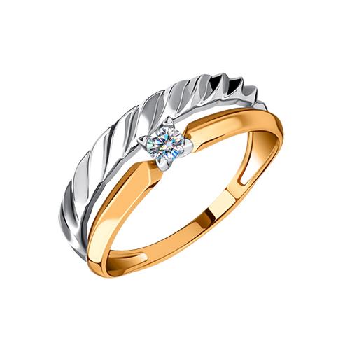 Кольцо декоративное SANIS, красное золото 585 проба, вставка фианит (SANIS, Россия) — от 994.50 руб. в сети магазинов 7 карат забронировать в магазине Кольцо декоративное SANIS, красное золото 585 проба, вставка фианит