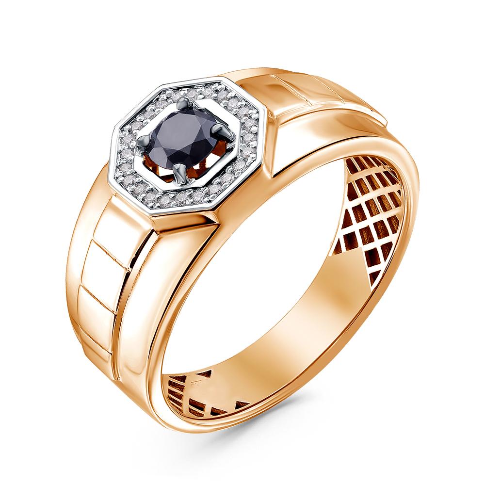 Кольцо печатка Era Jewelry, красное золото 585 проба, вставка бриллиант (Era Jewelry, Россия) — от 6805.49 руб. в сети магазинов 7 карат забронировать в магазине Кольцо печатка Era Jewelry, красное золото 585 проба, вставка бриллиант