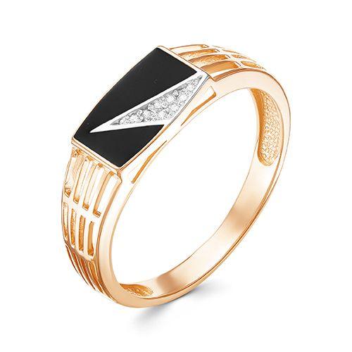 Кольцо печатка ZOLOTYE UZORY, красное золото 585 проба, вставка эмаль/цирконий (ZOLOTYE UZORY, Россия) — от 1849.17 руб. в сети магазинов 7 карат забронировать в магазине Кольцо печатка ZOLOTYE UZORY, красное золото 585 проба, вставка эмаль/цирконий