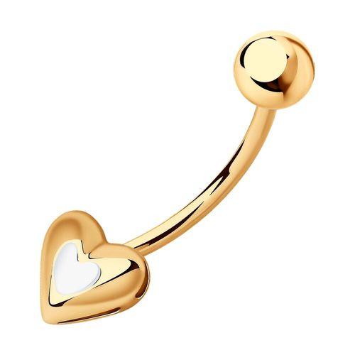 Пирсинг SOKOLOV, красное золото 585 проба (SOKOLOV, Россия) — от 592.20 руб. в сети магазинов 7 карат забронировать в магазине Пирсинг SOKOLOV, красное золото 585 проба