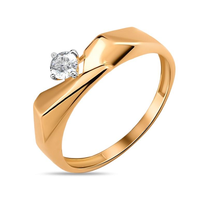 Кольцо декоративное SANIS, красное золото 585 проба, вставка фианит (SANIS, Россия) — от 790.34 руб. в сети магазинов 7 карат забронировать в магазине Кольцо декоративное SANIS, красное золото 585 проба, вставка фианит