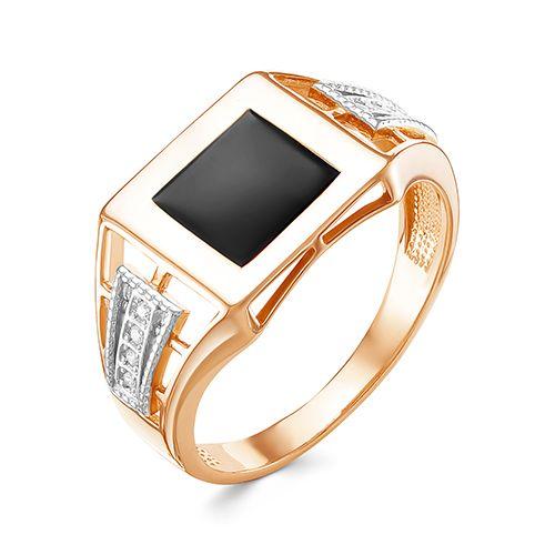 Кольцо печатка ZOLOTYE UZORY, красное золото 585 проба, вставка эмаль/цирконий (ZOLOTYE UZORY, Россия) — от 2338.19 руб. в сети магазинов 7 карат забронировать в магазине Кольцо печатка ZOLOTYE UZORY, красное золото 585 проба, вставка эмаль/цирконий