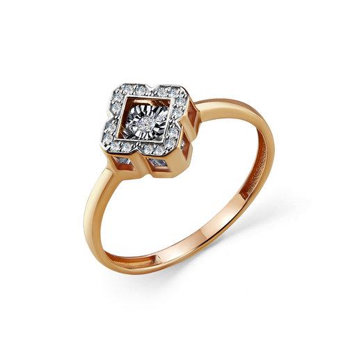 Кольцо декоративное Grigoriev, красное золото 585 проба, вставка бриллиант (Grigoriev, Россия) — от 2435.39 руб. в сети магазинов 7 карат забронировать в магазине Кольцо декоративное Grigoriev, красное золото 585 проба, вставка бриллиант