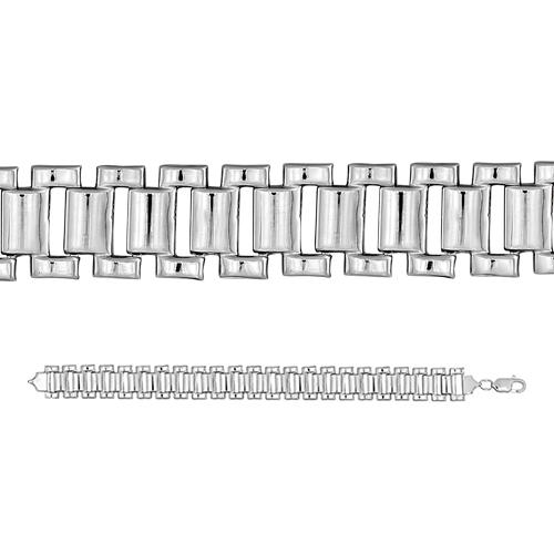 Браслет ролекс BIRYUZA, серебро 925 проба (BIRYUZA, Россия) — от 315.95 руб. в сети магазинов 7 карат забронировать в магазине Браслет ролекс BIRYUZA, серебро 925 проба