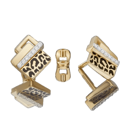 Серьги пусеты Platina Jewelry, желтое золото 585 проба, вставка фианит/эмаль (Platina Jewelry, Россия) — от 1557.86 руб. в сети магазинов 7 карат забронировать в магазине Серьги пусеты Platina Jewelry, желтое золото 585 проба, вставка фианит/эмаль