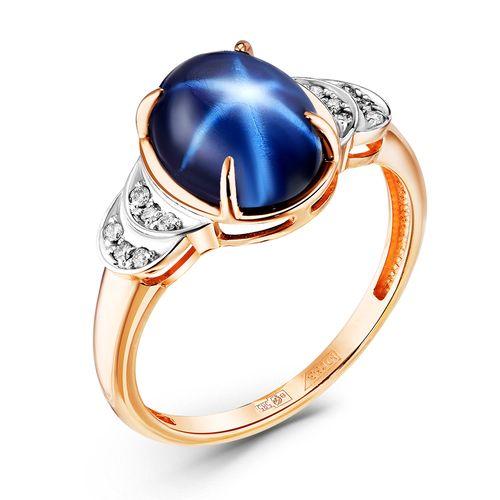 Кольцо декоративное Era Jewelry, красное золото 585 проба, вставка сапфир (Era Jewelry, Россия) — от 2700.05 руб. в сети магазинов 7 карат забронировать в магазине Кольцо декоративное Era Jewelry, красное золото 585 проба, вставка сапфир