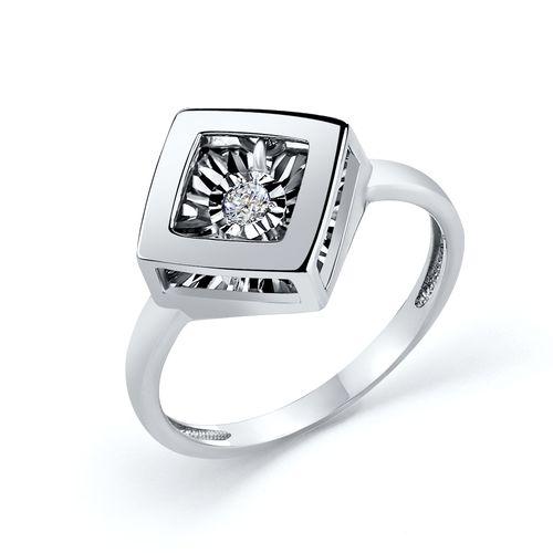 Кольцо декоративное Grigoriev, белое золото 585 проба, вставка бриллиант (Grigoriev, Россия) — от 2624.77 руб. в сети магазинов 7 карат забронировать в магазине Кольцо декоративное Grigoriev, белое золото 585 проба, вставка бриллиант