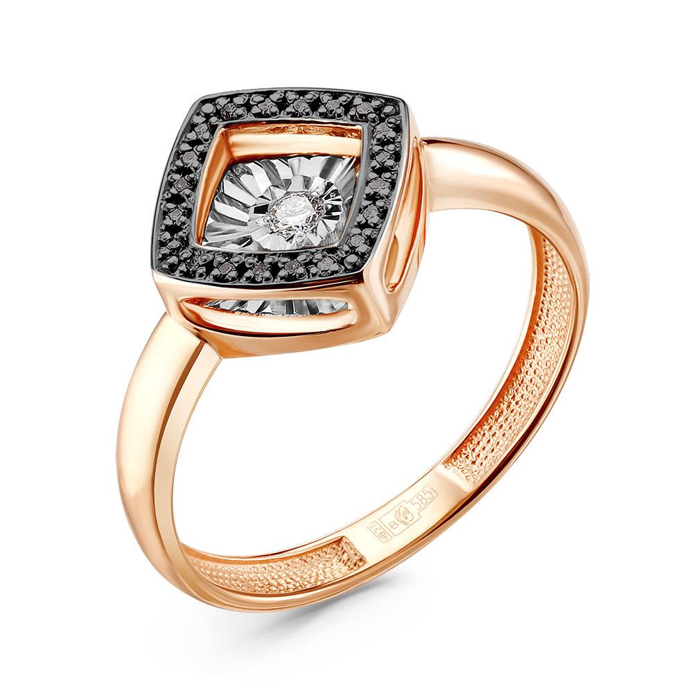 Кольцо декоративное Grigoriev, красное золото 585 проба, вставка бриллиант (Grigoriev, Россия) — от 3348.17 руб. в сети магазинов 7 карат забронировать в магазине Кольцо декоративное Grigoriev, красное золото 585 проба, вставка бриллиант