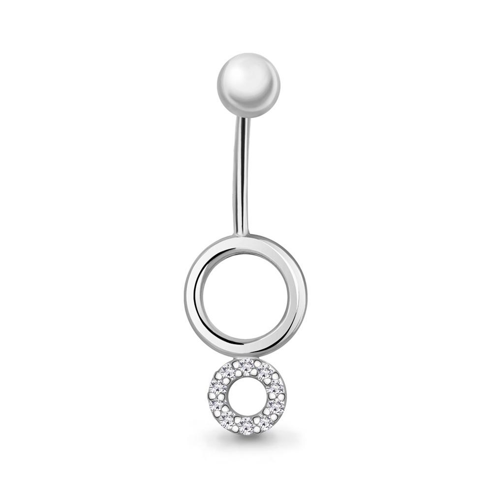 Пирсинг Aquamarine,  серебро 925 проба (Aquamarine, Россия) — от 19.99 руб. в сети магазинов 7 карат забронировать в магазине Пирсинг Aquamarine,  серебро 925 проба