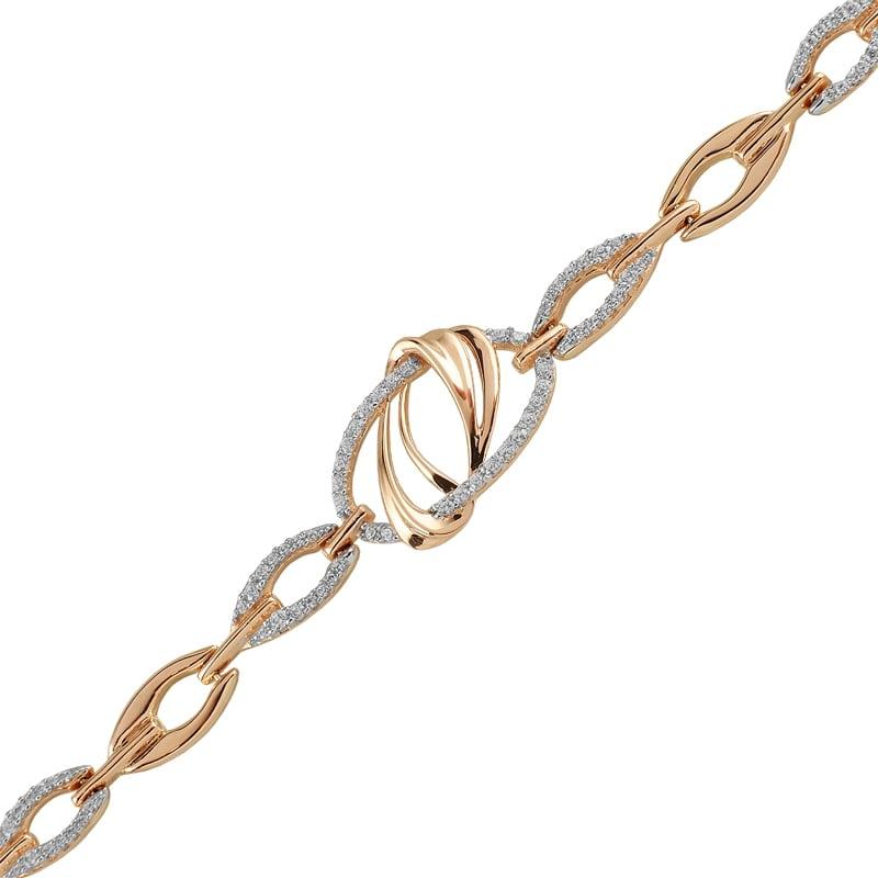 Браслет ролекс SANIS, красное золото 585 проба, вставка фианит (SANIS, Россия) — от 3112.44 руб. в сети магазинов 7 карат забронировать в магазине Браслет ролекс SANIS, красное золото 585 проба, вставка фианит