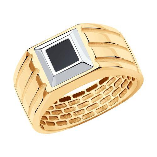 Кольцо печатка SOKOLOV, красное золото 585 проба, вставка шпинель (SOKOLOV, Россия) — от 2692.80 руб. в сети магазинов 7 карат забронировать в магазине Кольцо печатка SOKOLOV, красное золото 585 проба, вставка шпинель