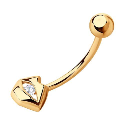 Пирсинг SOKOLOV, красное золото 585 проба (SOKOLOV, Россия) — от 554.40 руб. в сети магазинов 7 карат забронировать в магазине Пирсинг SOKOLOV, красное золото 585 проба