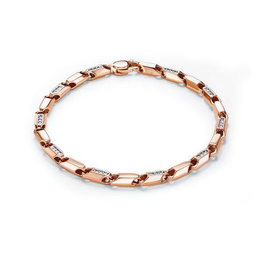 Браслет ролекс, красное золото 585 проба, вставка фианит (Беларусь) — от 4299.94 руб. в сети магазинов 7 карат забронировать в магазине Браслет ролекс, красное золото 585 проба, вставка фианит