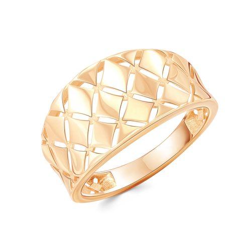 Кольцо декоративное ZOLOTYE UZORY, красное золото 585 проба (ZOLOTYE UZORY, Россия) — от 1275.00 руб. в сети магазинов 7 карат забронировать в магазине Кольцо декоративное ZOLOTYE UZORY, красное золото 585 проба