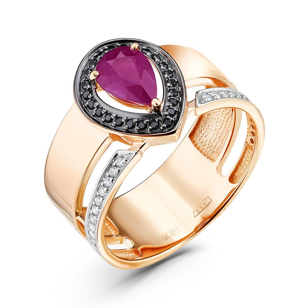 Кольцо декоративное Era Jewelry, красное золото 585 проба, вставка бриллиант (Era Jewelry, Россия) — от 6009.58 руб. в сети магазинов 7 карат забронировать в магазине Кольцо декоративное Era Jewelry, красное золото 585 проба, вставка бриллиант