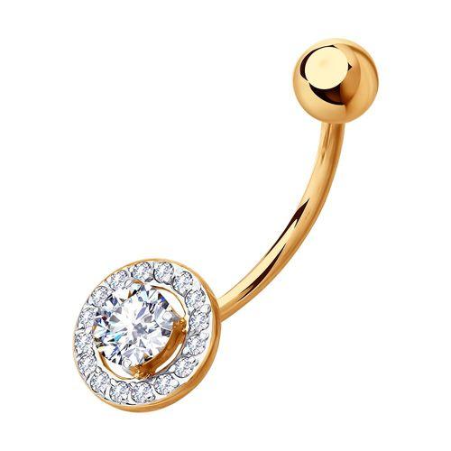 Пирсинг SOKOLOV, красное золото 585 проба (SOKOLOV, Россия) — от 730.80 руб. в сети магазинов 7 карат забронировать в магазине Пирсинг SOKOLOV, красное золото 585 проба