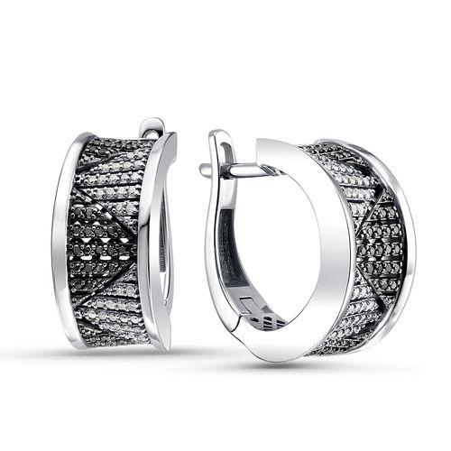 Серьги с английским замком Era Jewelry, белое золото 585 проба, вставка бриллиант (Era Jewelry, Россия) — от 7632.04 руб. в сети магазинов 7 карат забронировать в магазине Серьги с английским замком Era Jewelry, белое золото 585 проба, вставка бриллиант