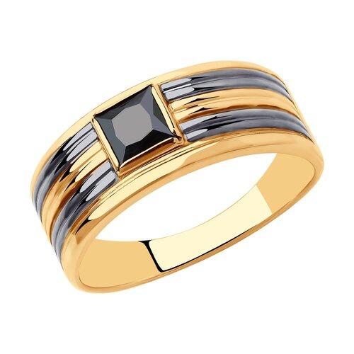 Кольцо печатка SOKOLOV, красное золото 585 проба, вставка фианит (SOKOLOV, Россия) — от 2575.50 руб. в сети магазинов 7 карат забронировать в магазине Кольцо печатка SOKOLOV, красное золото 585 проба, вставка фианит