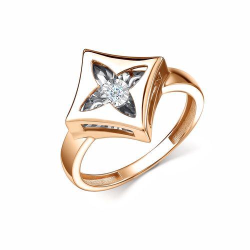 Кольцо декоративное Grigoriev, красное золото 585 проба, вставка бриллиант (Grigoriev, Россия) — от 3001.46 руб. в сети магазинов 7 карат забронировать в магазине Кольцо декоративное Grigoriev, красное золото 585 проба, вставка бриллиант