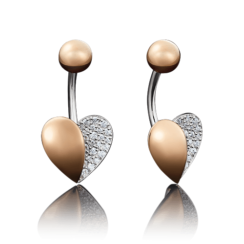 Пирсинг Platina Jewelry, комбинированное золото 585 проба (Platina Jewelry, Россия) — от 701.54 руб. в сети магазинов 7 карат забронировать в магазине Пирсинг Platina Jewelry, комбинированное золото 585 проба