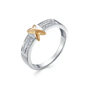 Кольцо  золото 4064-11001-1 (Brilliant Style, Россия)